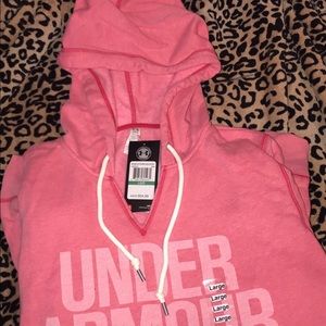 Woman’s Under Armour hoodie large